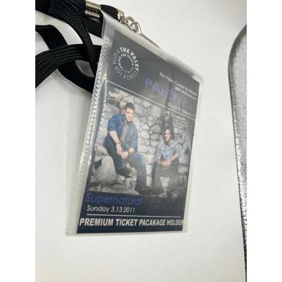 CW Supernatural Paley Fest 2006 & 2011 Programs, 2011 Ticket & 2011 Pass! - Picture 11 of 14